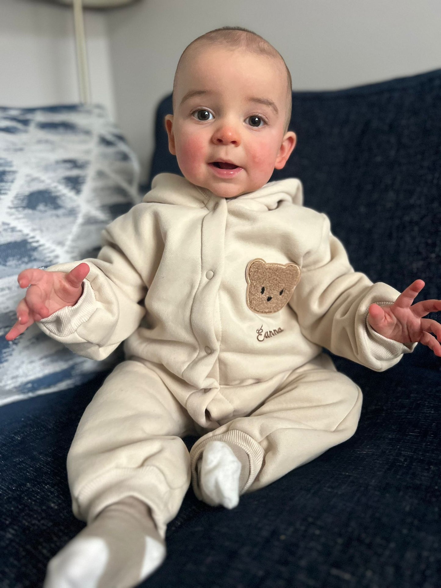 Cosy Cub Customisable Baby Bear Overall