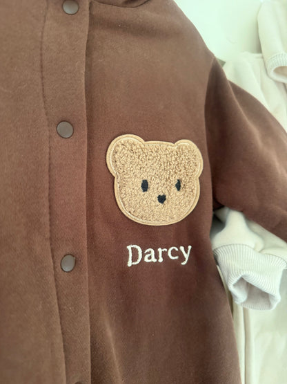 Cosy Cub Customisable Baby Bear Overall