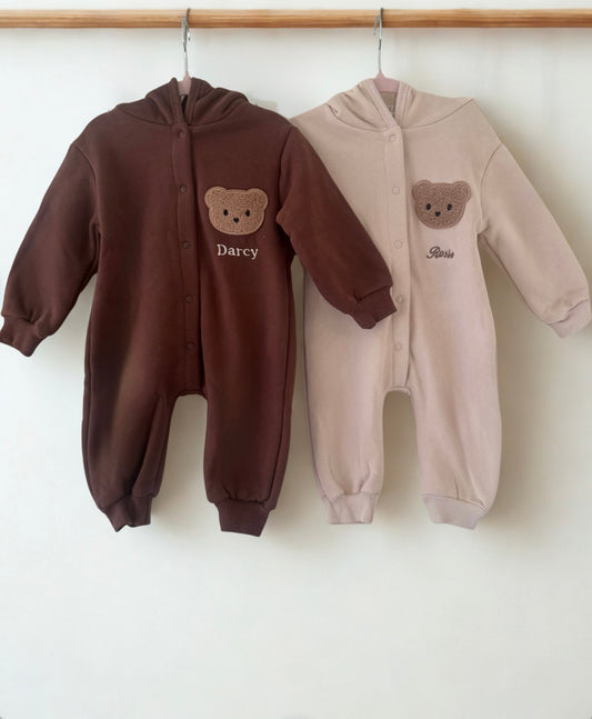 Cosy Cub Customisable Baby Bear Overall